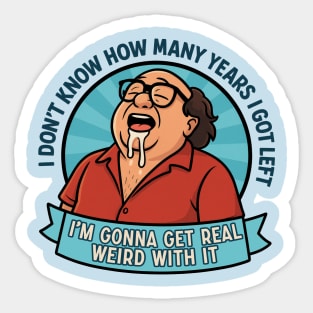 Embrace the Strange Sticker Sticker